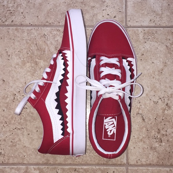 Bape Other - Sold on eBay 🌹Red BAPE Vans Unisex Shark Teeth 🌹